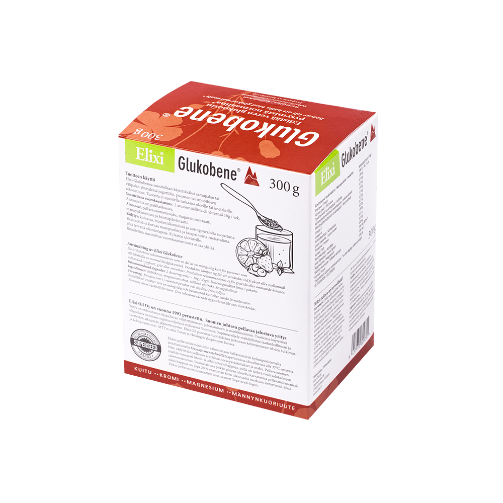 Elixi Glukobene-Elixi Oil-Hyvinvoinnin Tavaratalo