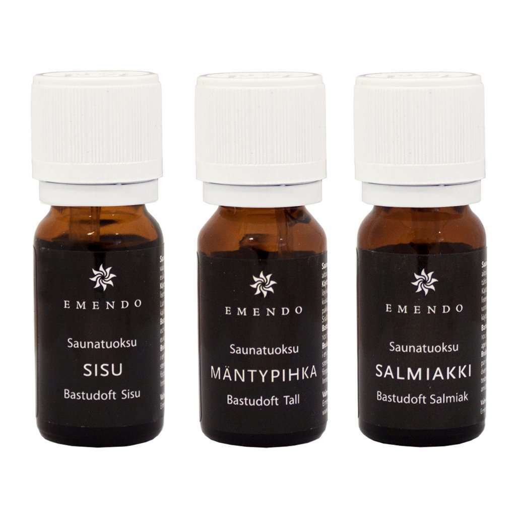 Emendo Saunatuoksu 3-pack-Emendo-Hyvinvoinnin Tavaratalo