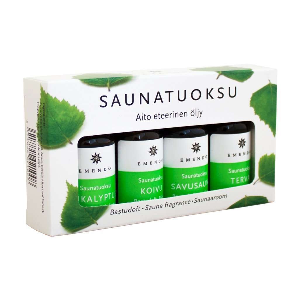 Emendo Saunatuoksu 4-pack-Emendo-Hyvinvoinnin Tavaratalo