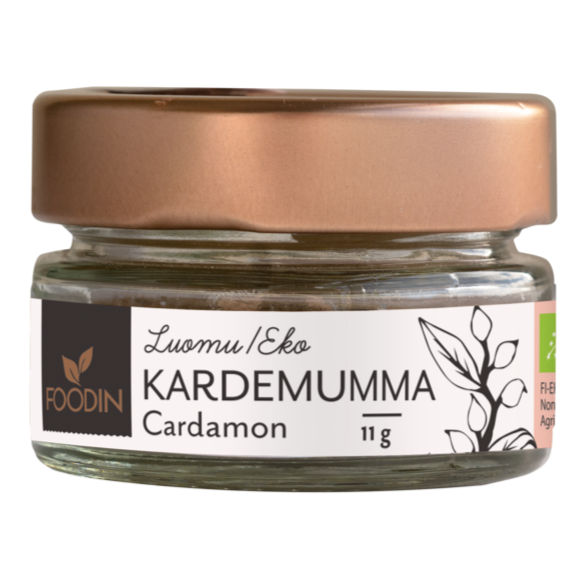 Foodin Luomu Kardemummajauhe-Foodin-Hyvinvoinnin Tavaratalo