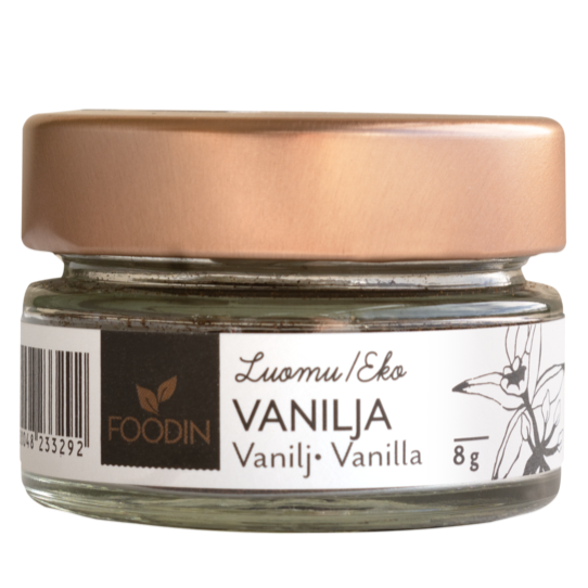 Foodin Luomu Vaniljajauhe-Foodin-Hyvinvoinnin Tavaratalo