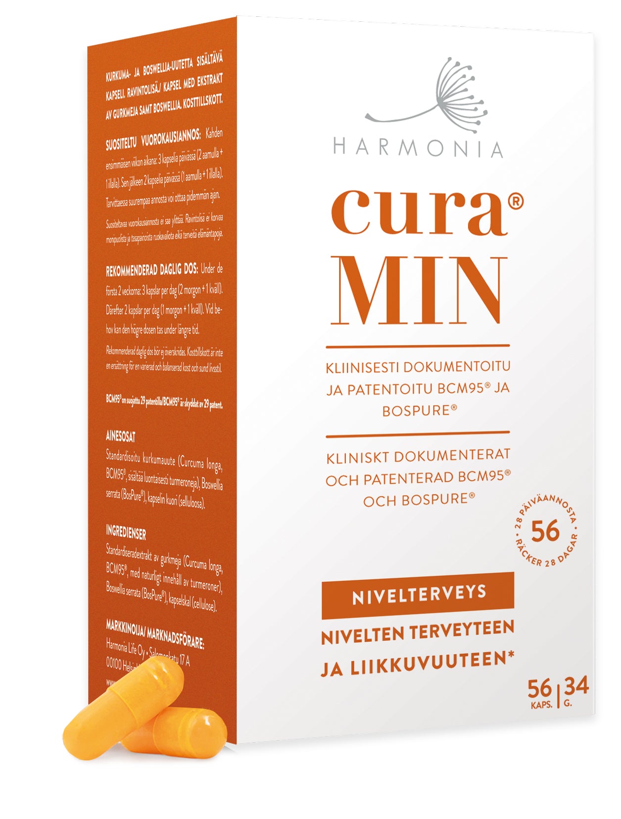 Harmonia curaMIN-Harmonia Life-Hyvinvoinnin Tavaratalo