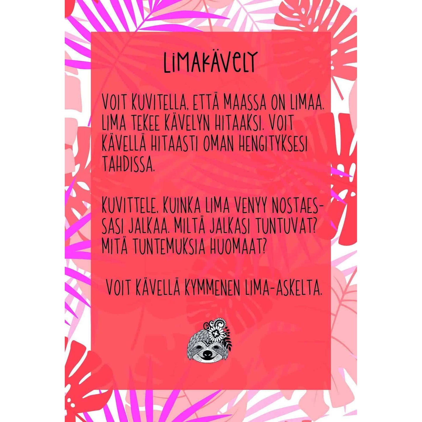 Hidasta Elämää Rauhoittumiskortit-Hidasta Elämää-Hyvinvoinnin Tavaratalo