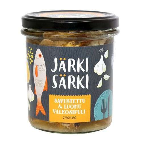 Järki Särki Savustettu & Luomuvalkosipuli-Järki Särki-Hyvinvoinnin Tavaratalo