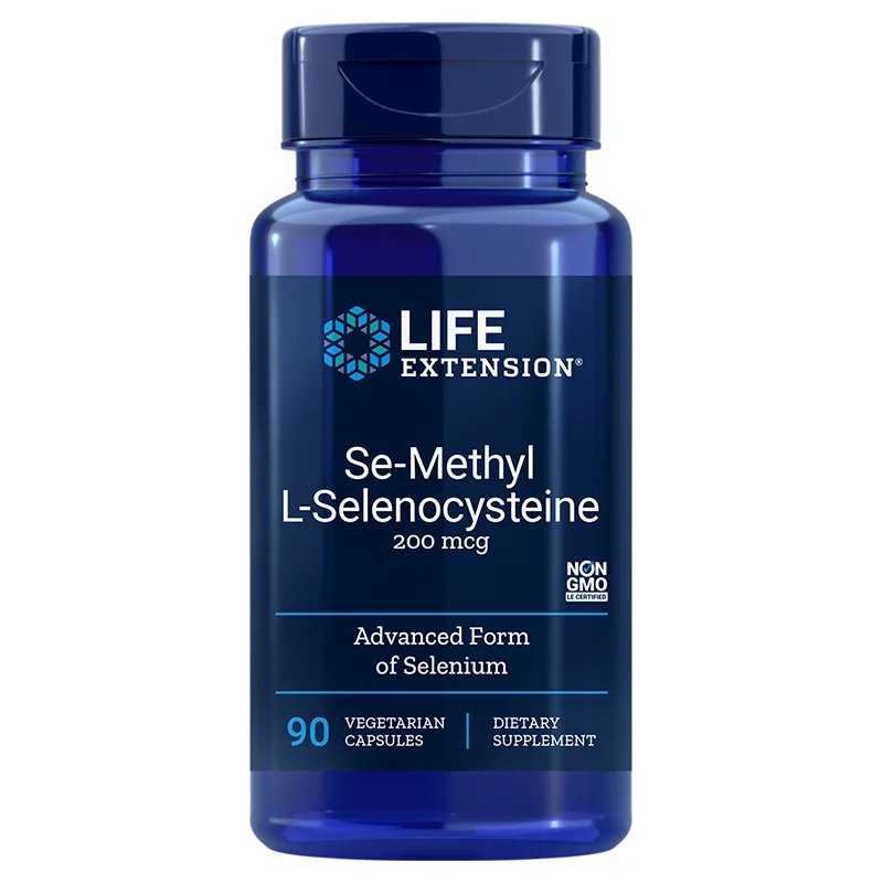 Life Extension Se-Methyl L-Selenocysteine-Life Extension-Hyvinvoinnin Tavaratalo