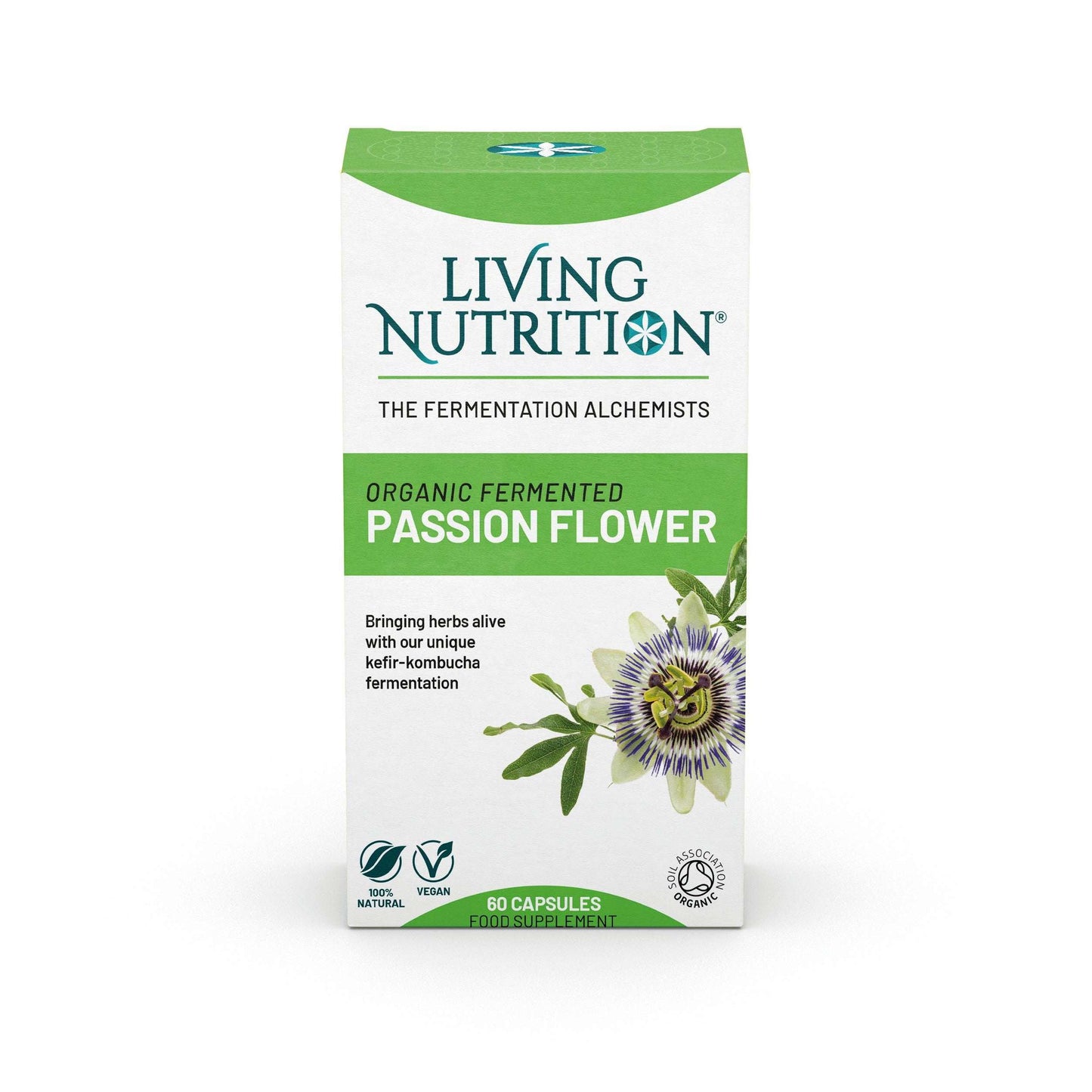 Living Nutrition Fermentoitu Kärsimyskukka-Living Nutrition-Hyvinvoinnin Tavaratalo