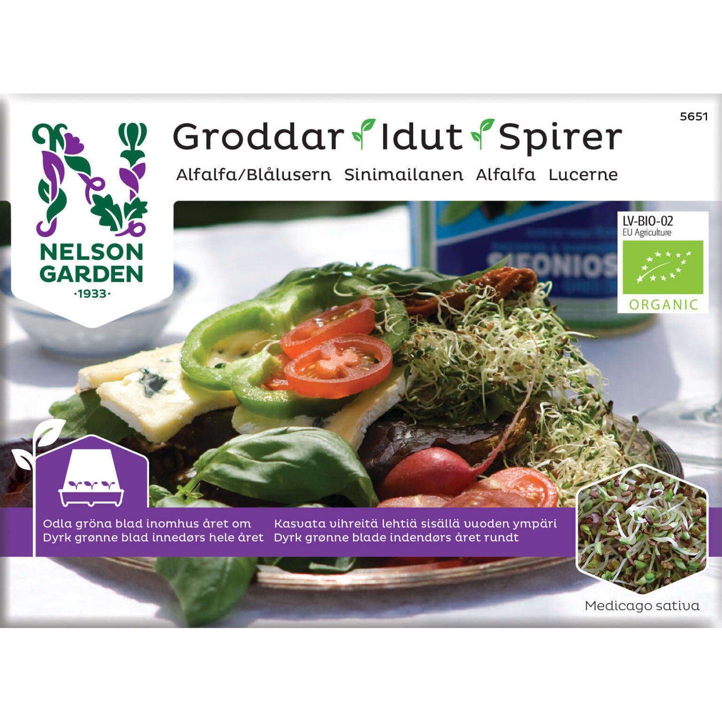 Nelson Garden Idut Luomu Sinimailanen-Nelson Garden-Hyvinvoinnin Tavaratalo
