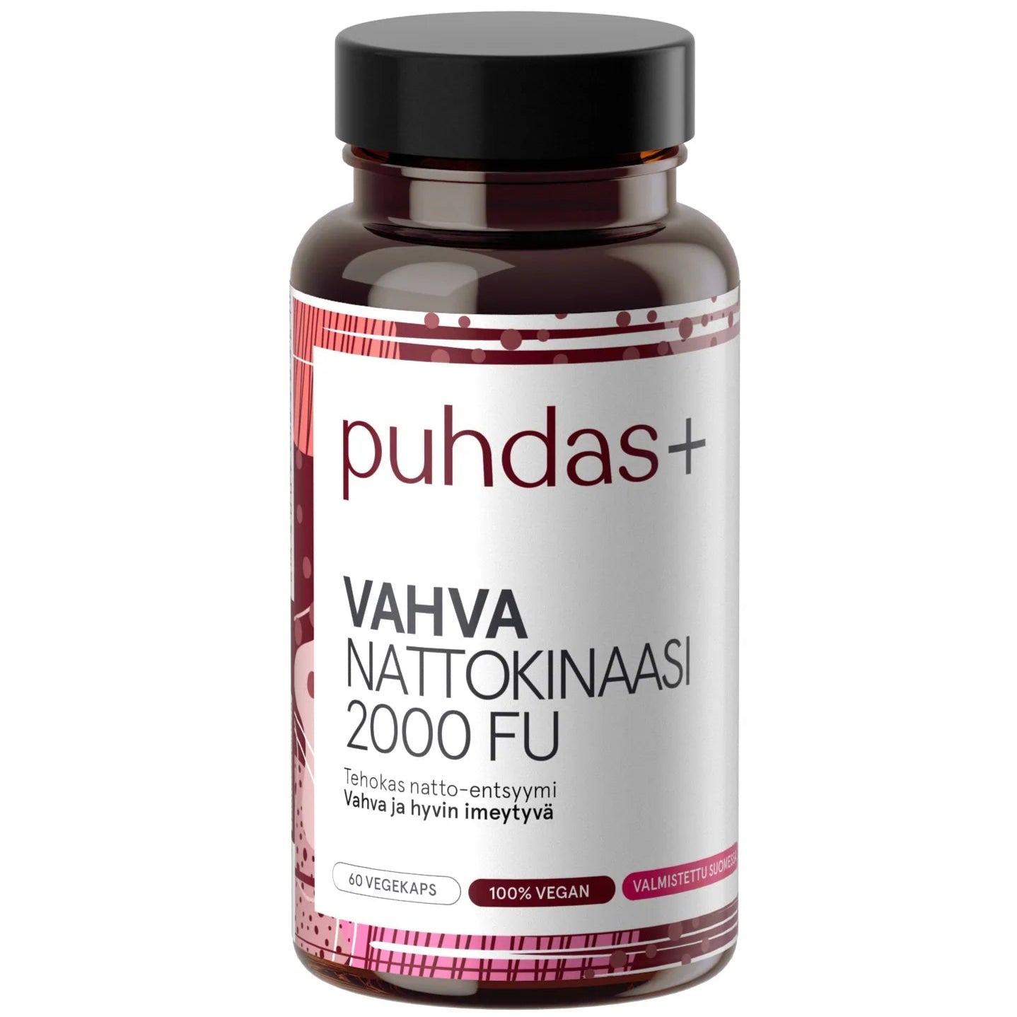 Puhdas+ Vahva Nattokinaasi-Puhdas+-Hyvinvoinnin Tavaratalo