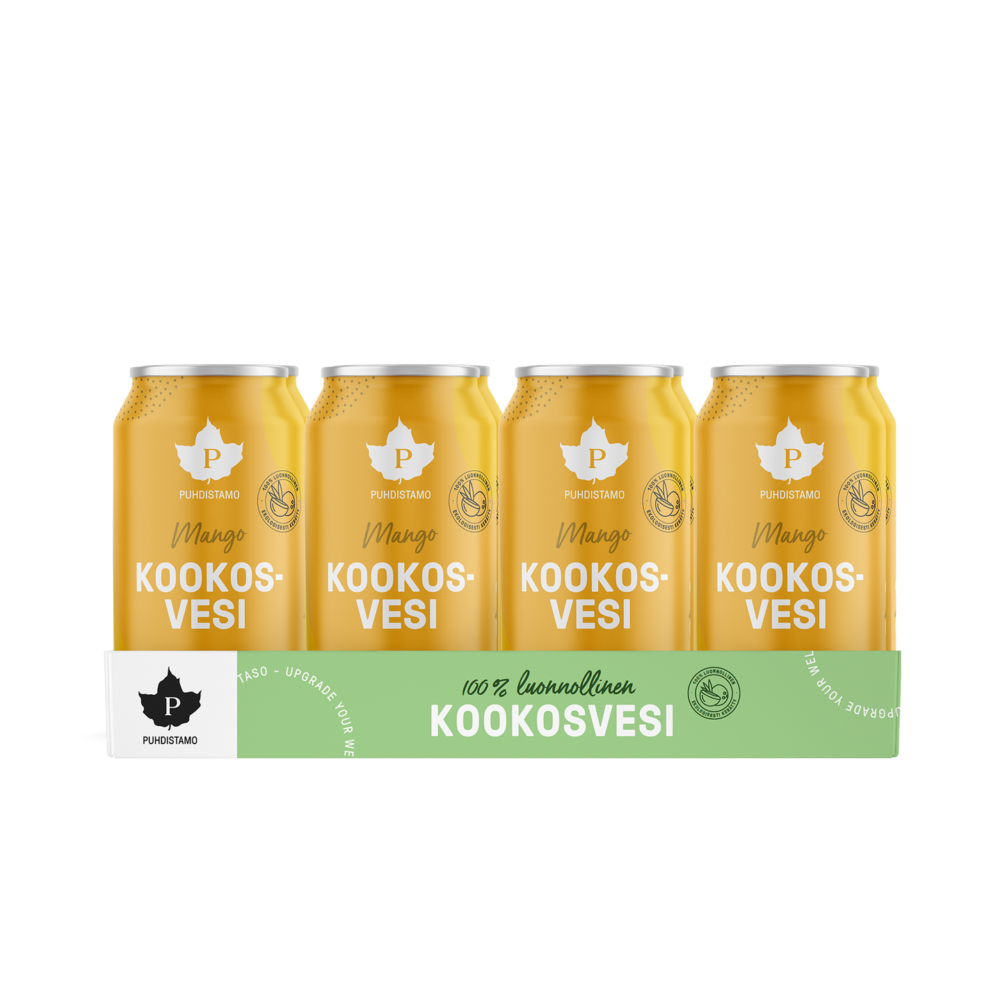 Puhdistamo Kookosvesi Mango 12-pack-Puhdistamo-Hyvinvoinnin Tavaratalo