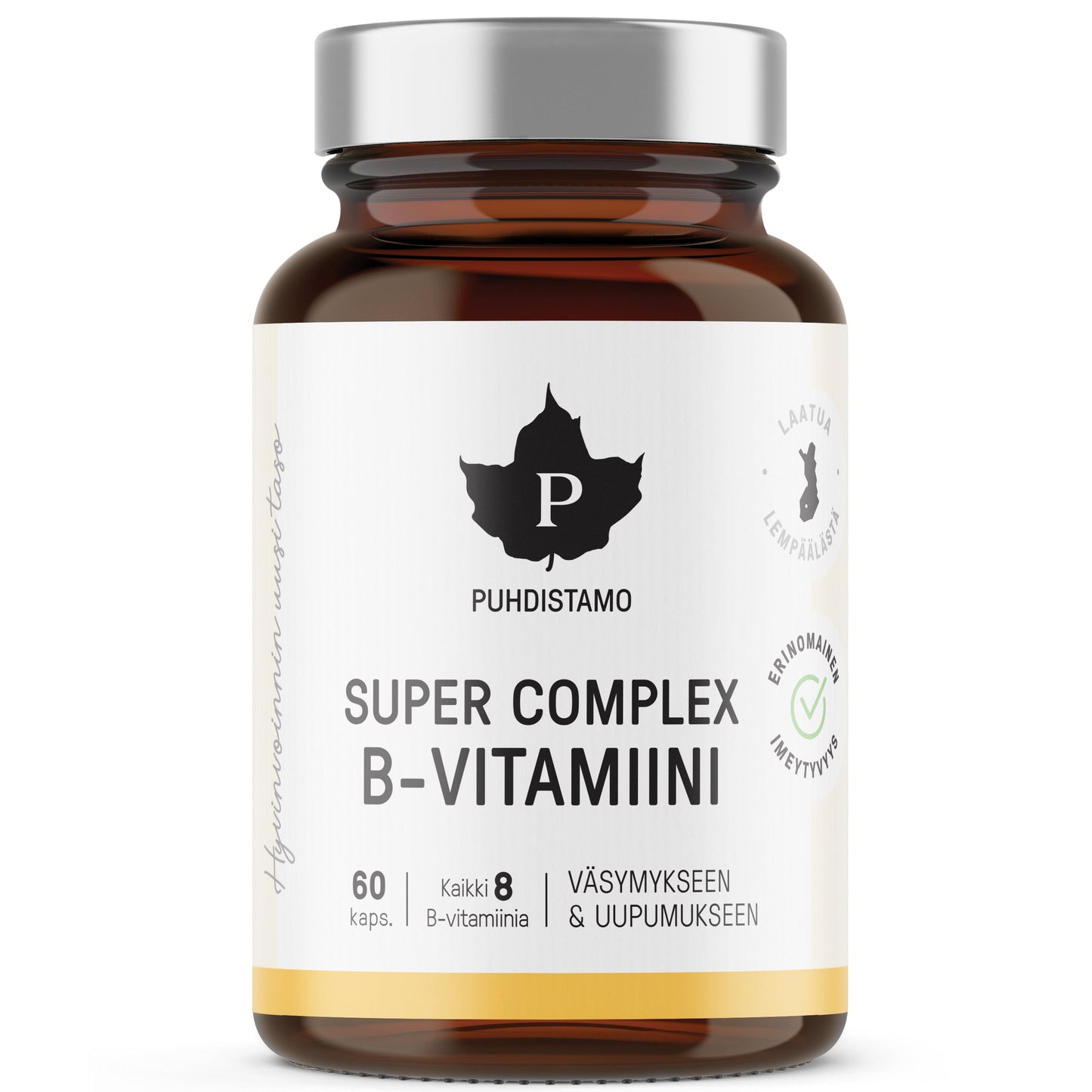 Puhdistamo Super Complex B-vitamiini-Puhdistamo-Hyvinvoinnin Tavaratalo