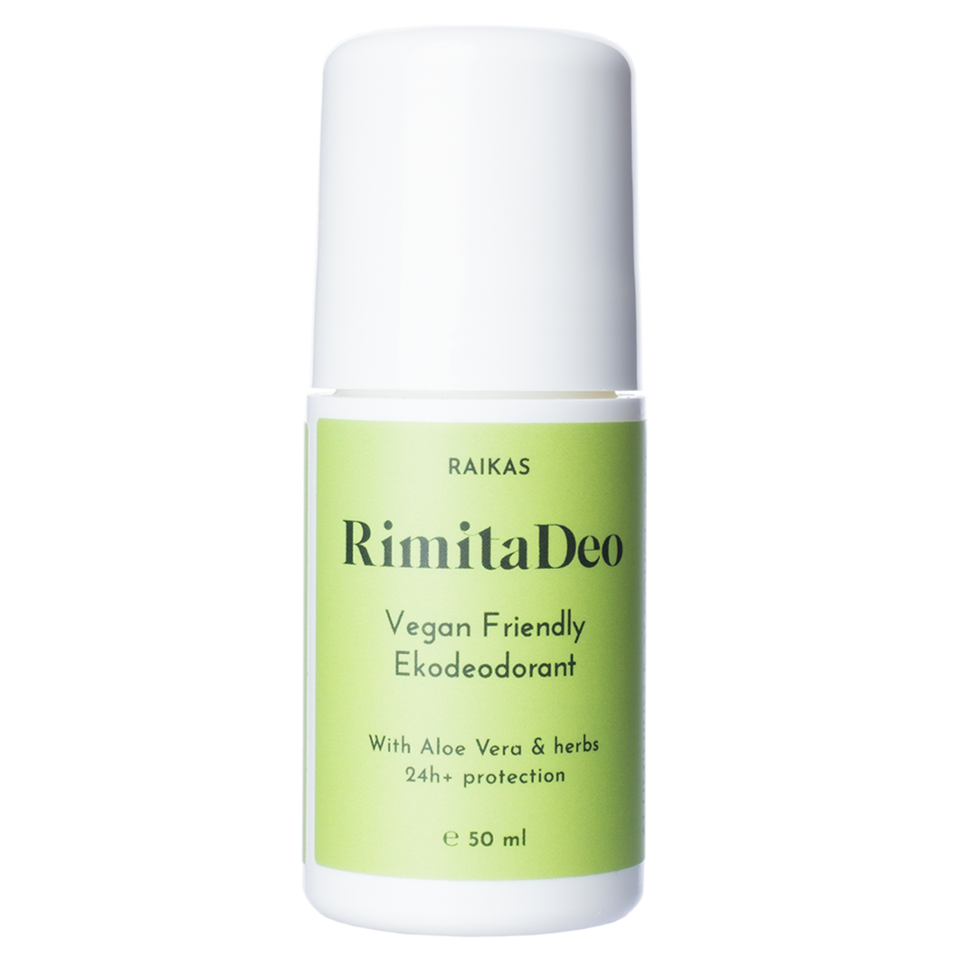 RimitaDeo Raikas Alumiiniton Deodorantti-Rimita Green-Hyvinvoinnin Tavaratalo