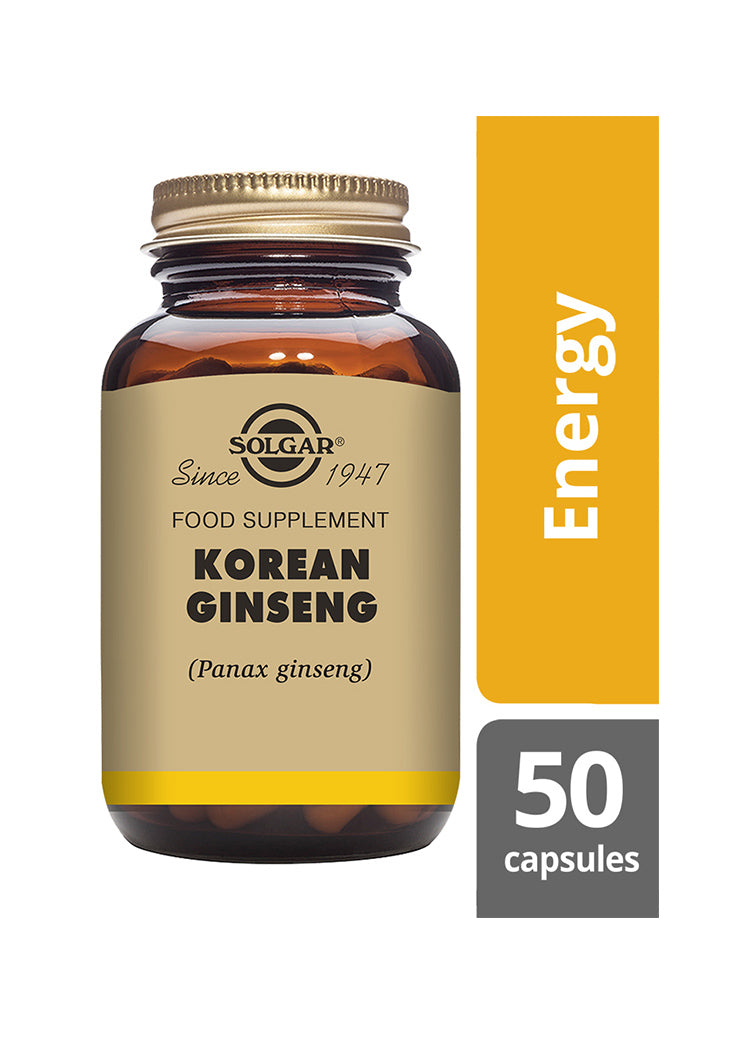 Solgar Korean Ginseng-Solgar-Hyvinvoinnin Tavaratalo