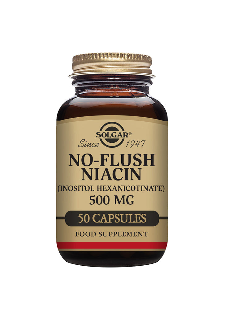 Solgar No-Flush Niasiini-Solgar-Hyvinvoinnin Tavaratalo