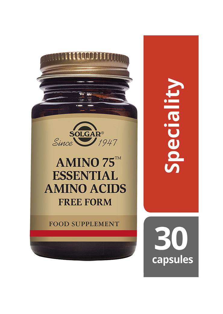 Solgar Amino 75-Solgar-Hyvinvoinnin Tavaratalo