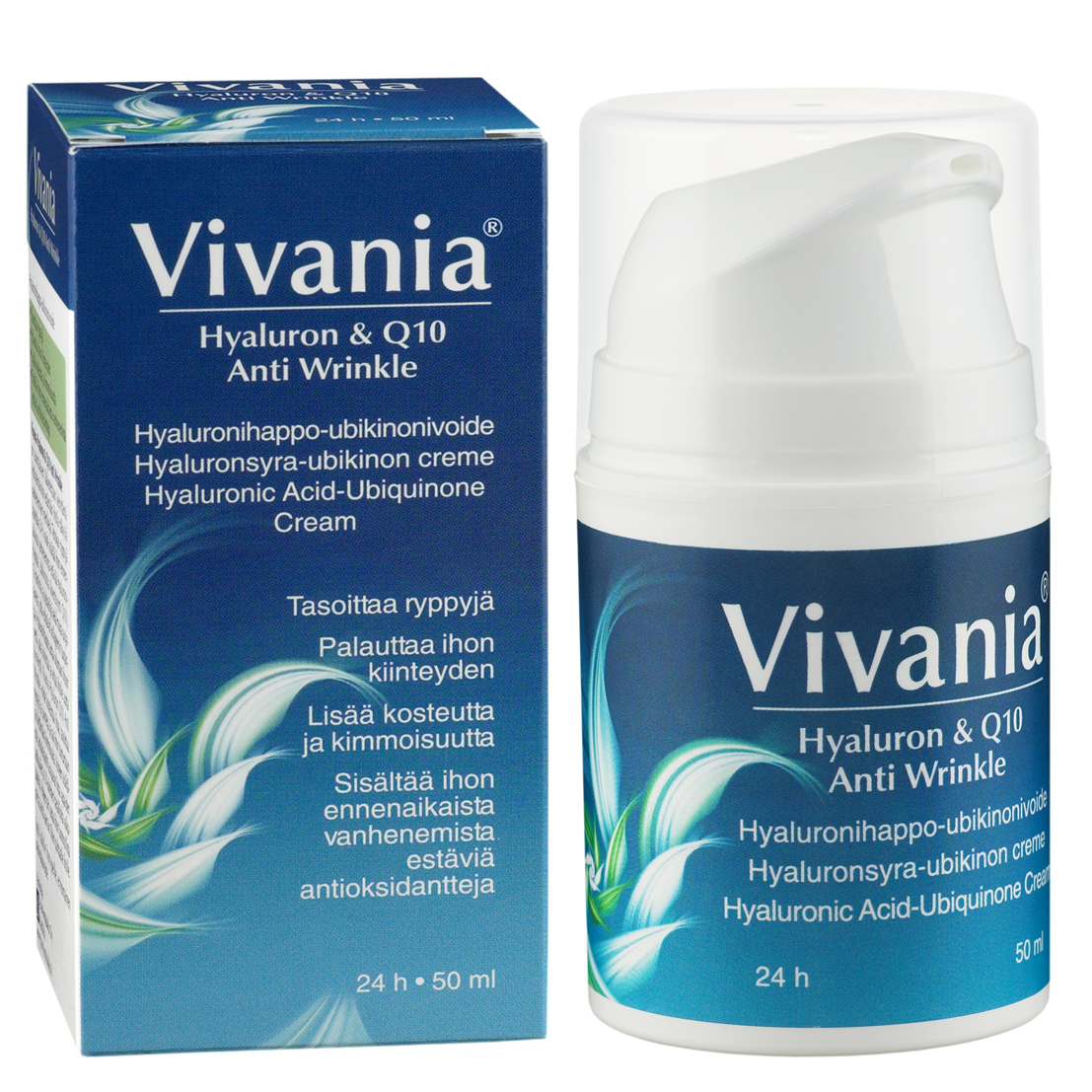 Vivania Hyaluron & Q10 Anti Wrinkle-Hankintatukku-Hyvinvoinnin Tavaratalo