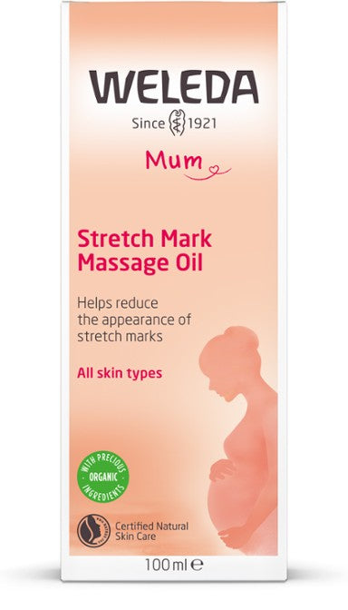 Weleda Stretch Mark Massage Oil-Weleda-Hyvinvoinnin Tavaratalo