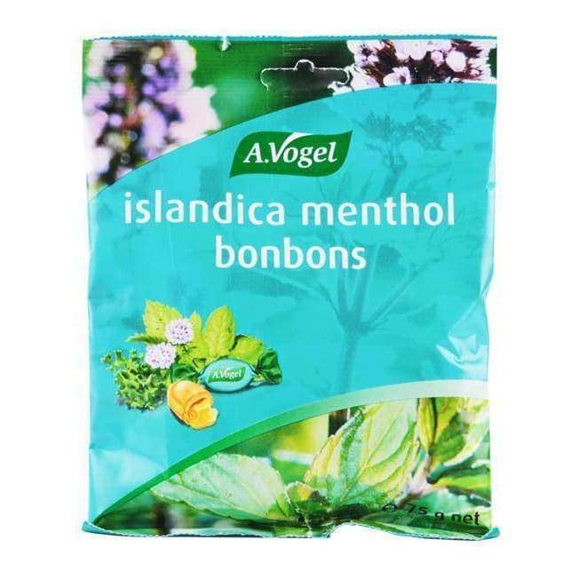 A.Vogel Islandica Menthol kurkkukaramelli-A.Vogel-Hyvinvoinnin Tavaratalo