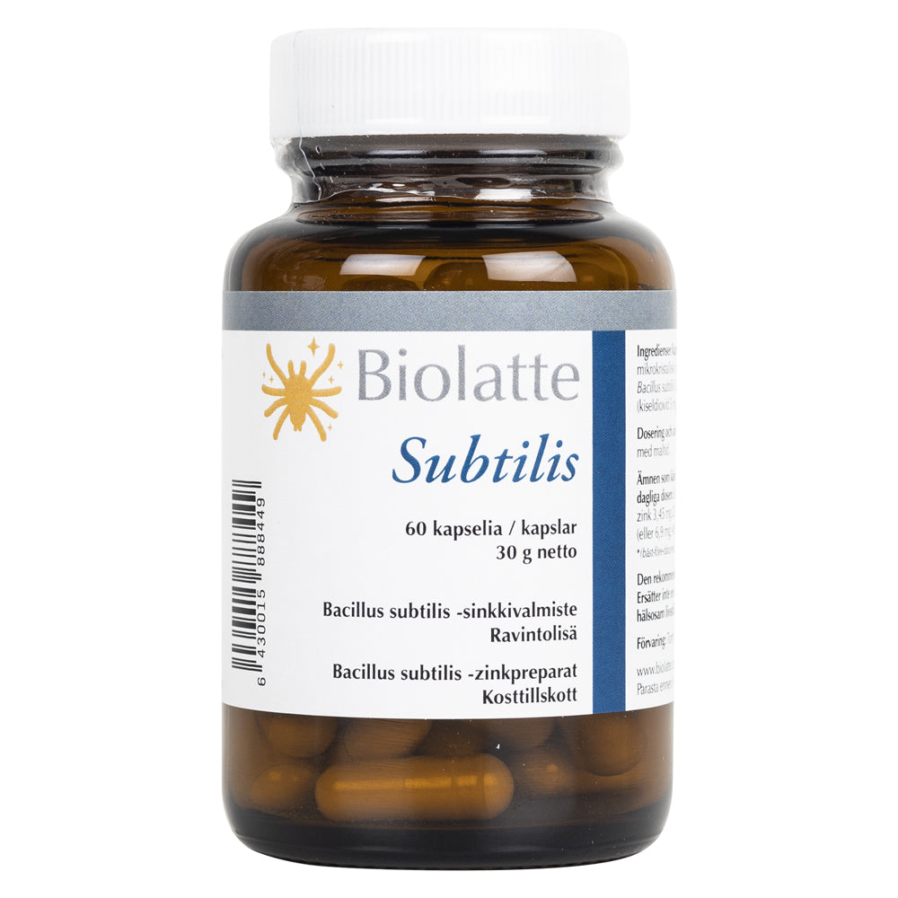 Biolatte Subtilis-Biolatte-Hyvinvoinnin Tavaratalo