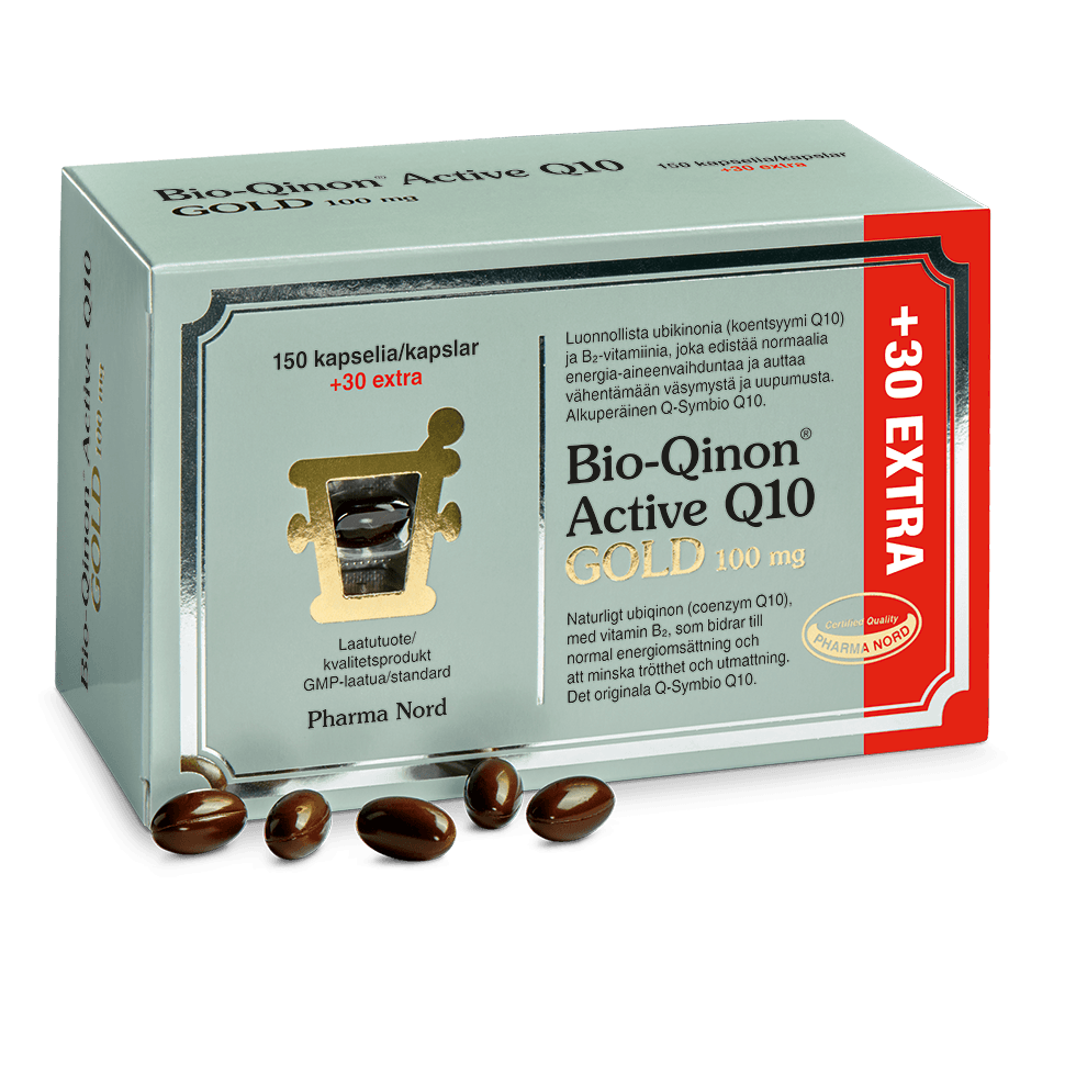 Bio-Qinon Q10 GOLD-Pharma Nord-Hyvinvoinnin Tavaratalo