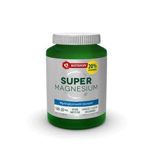 Bioteekki Super Magnesium-Bioteekin-Hyvinvoinnin Tavaratalo