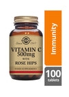 Solgar C-vitamiini + Ruusunmarja-Solgar-Hyvinvoinnin Tavaratalo