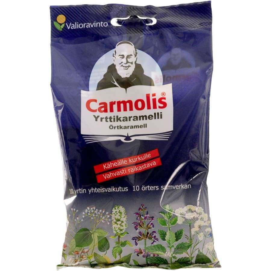 Carmolis Yrttikaramelli-Carmolis-Hyvinvoinnin Tavaratalo
