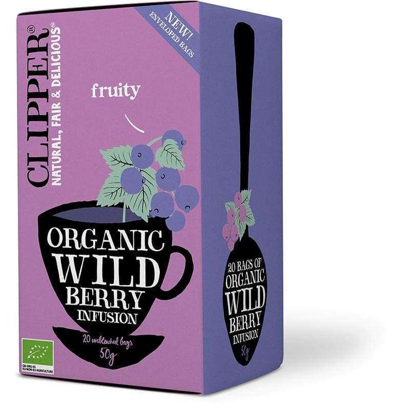 Clipper Luomu Berry Burst tee-Clipper-Hyvinvoinnin Tavaratalo