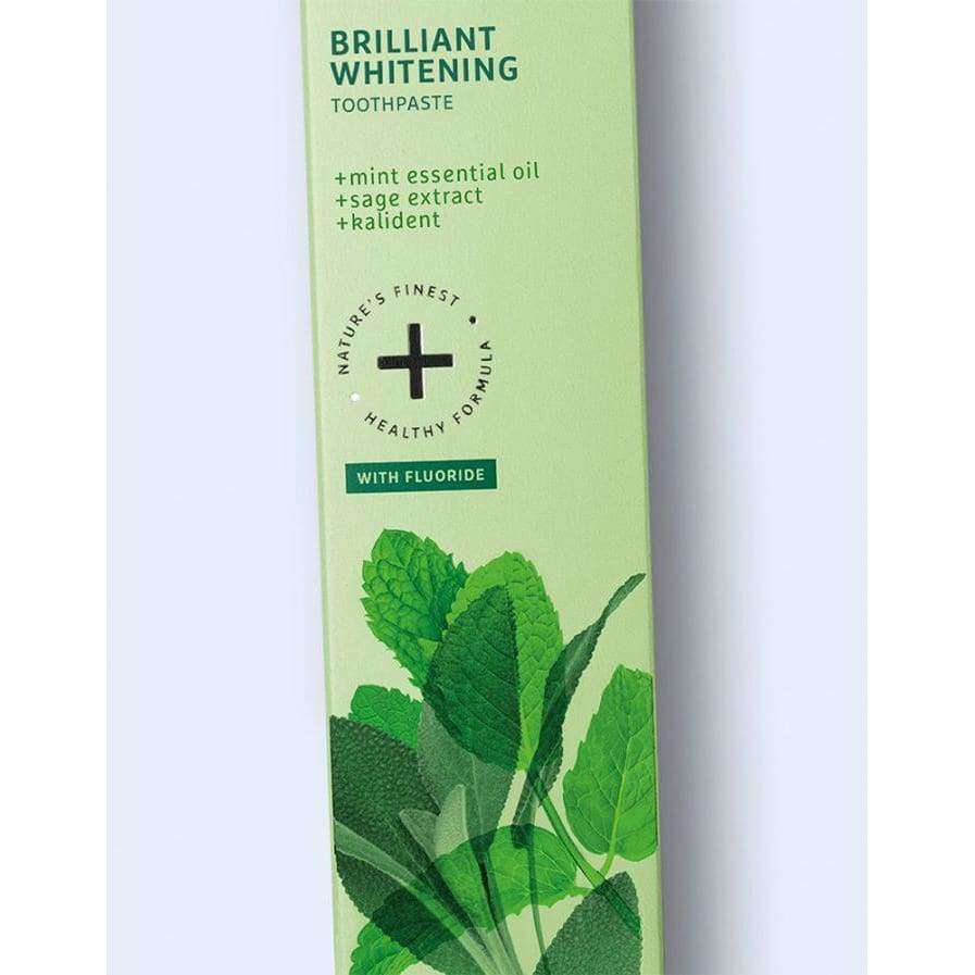 Ecodenta Brilliant Whitening Valkaiseva Fluorihammastahna-Ecodenta-Hyvinvoinnin Tavaratalo