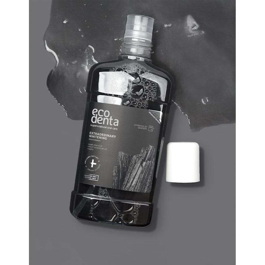 Ecodenta Extraordinary Whitening Valkaiseva Suuvesi-Ecodenta-Hyvinvoinnin Tavaratalo