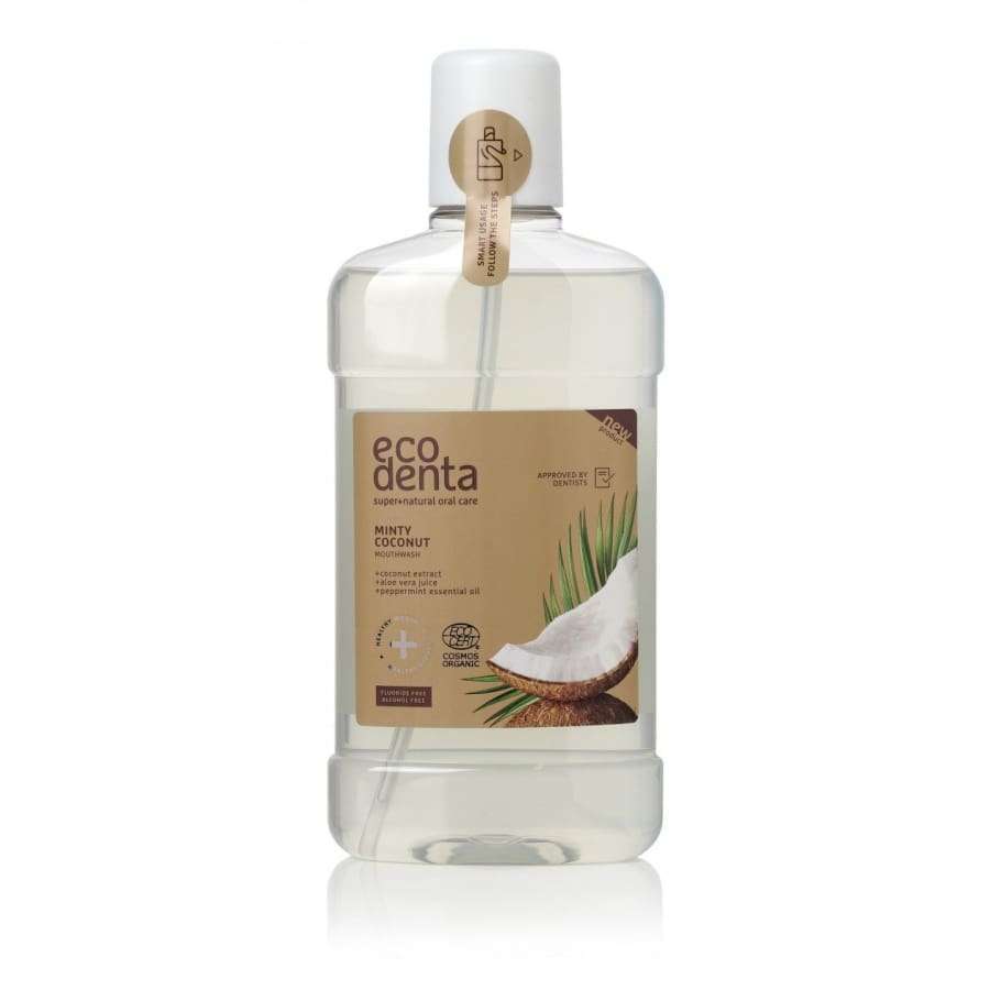 Ecodenta Minty Coconut Suuvesi-Ecodenta-Hyvinvoinnin Tavaratalo