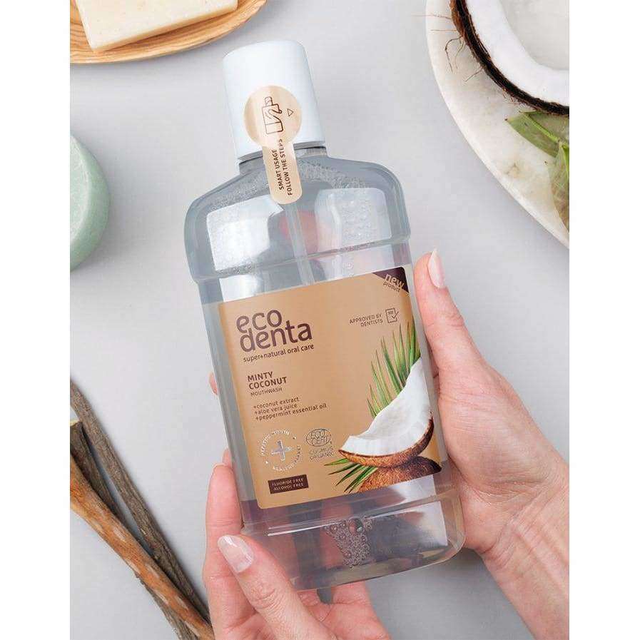 Ecodenta Minty Coconut Suuvesi-Ecodenta-Hyvinvoinnin Tavaratalo