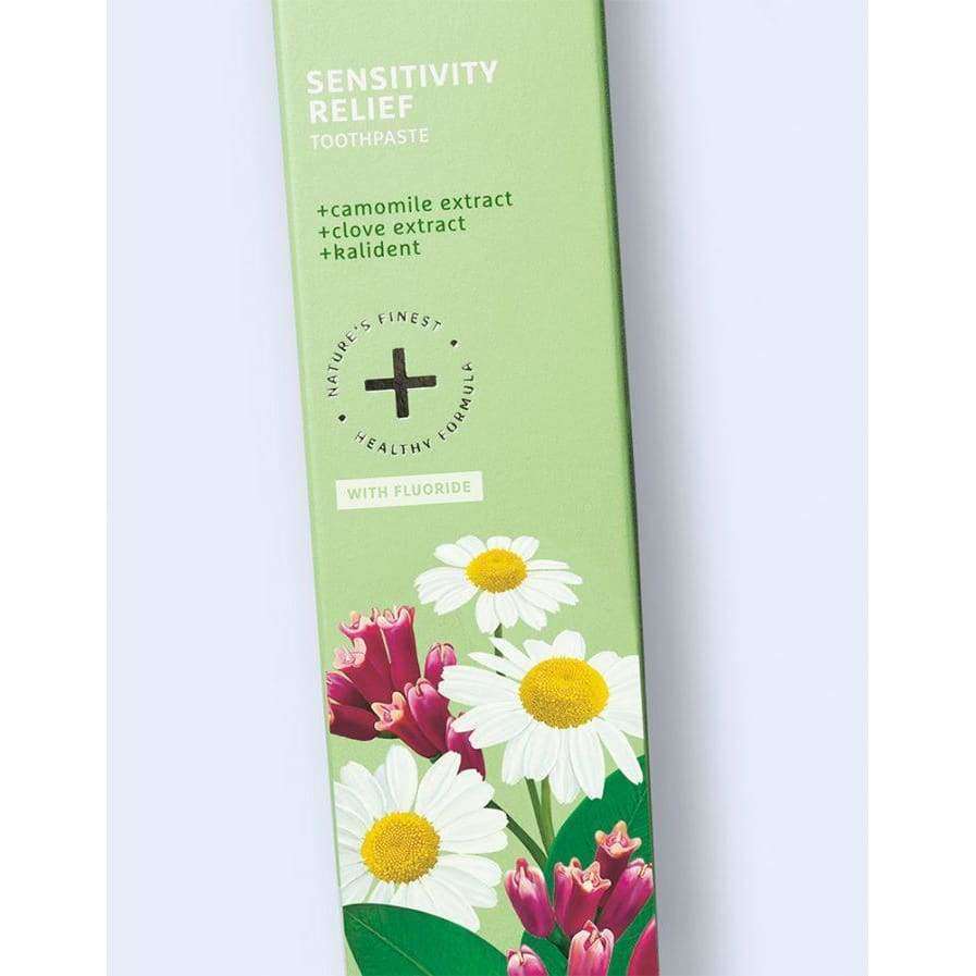 Ecodenta Sensitivity Relief Herkkien Hampaiden Fluorihammastahna-Ecodenta-Hyvinvoinnin Tavaratalo