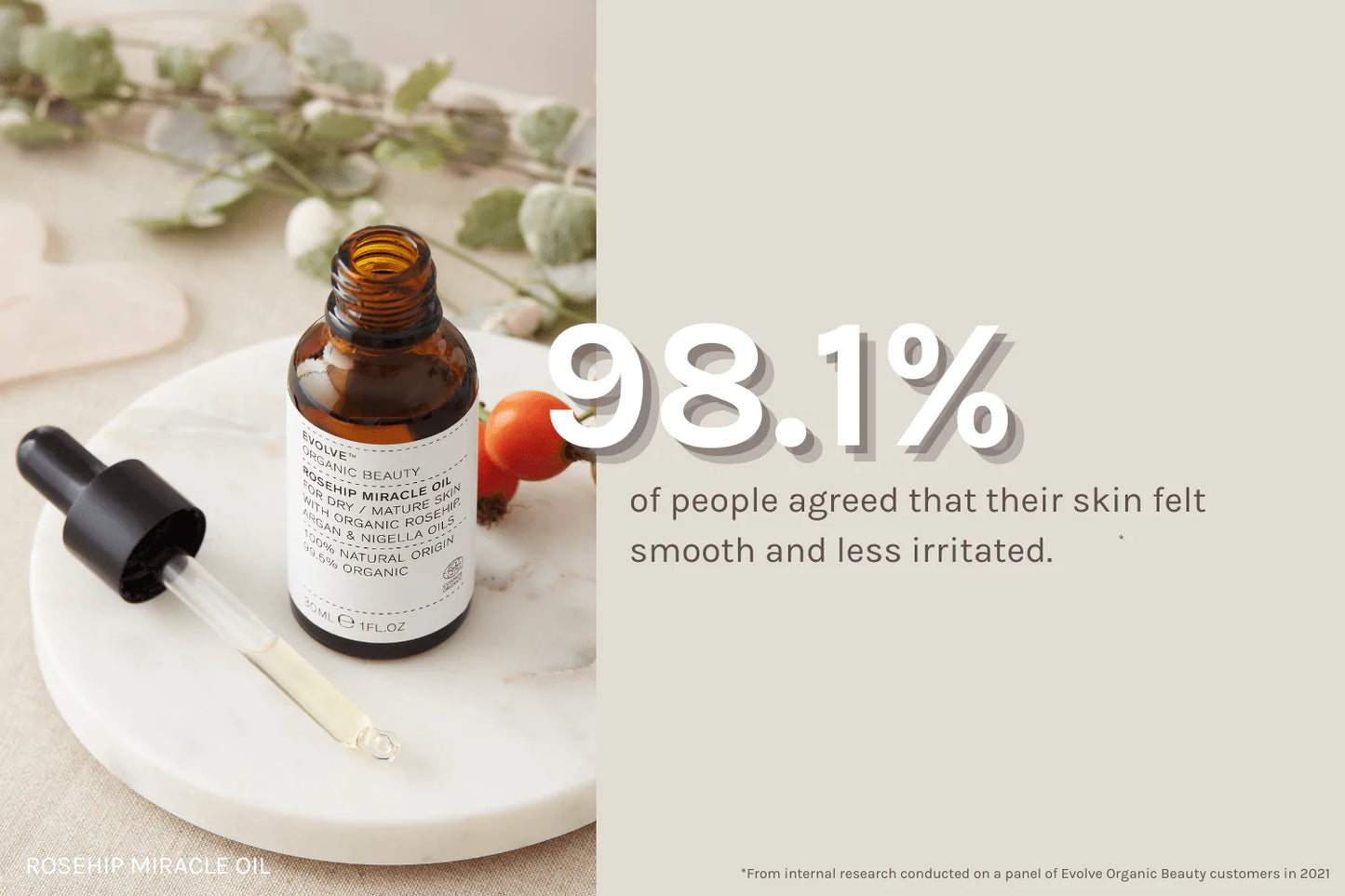Evolve Rosehip Miracle Oil Tuhkimo kasvoöljy-Evolve-Hyvinvoinnin Tavaratalo
