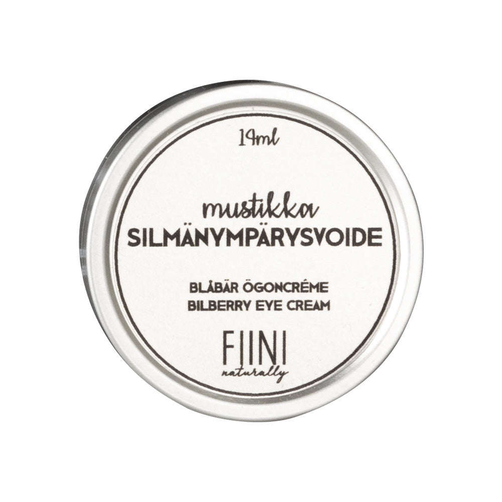 Fiini Naturally Mustikka Silmänympärysvoide-Fiini Naturally-Hyvinvoinnin Tavaratalo