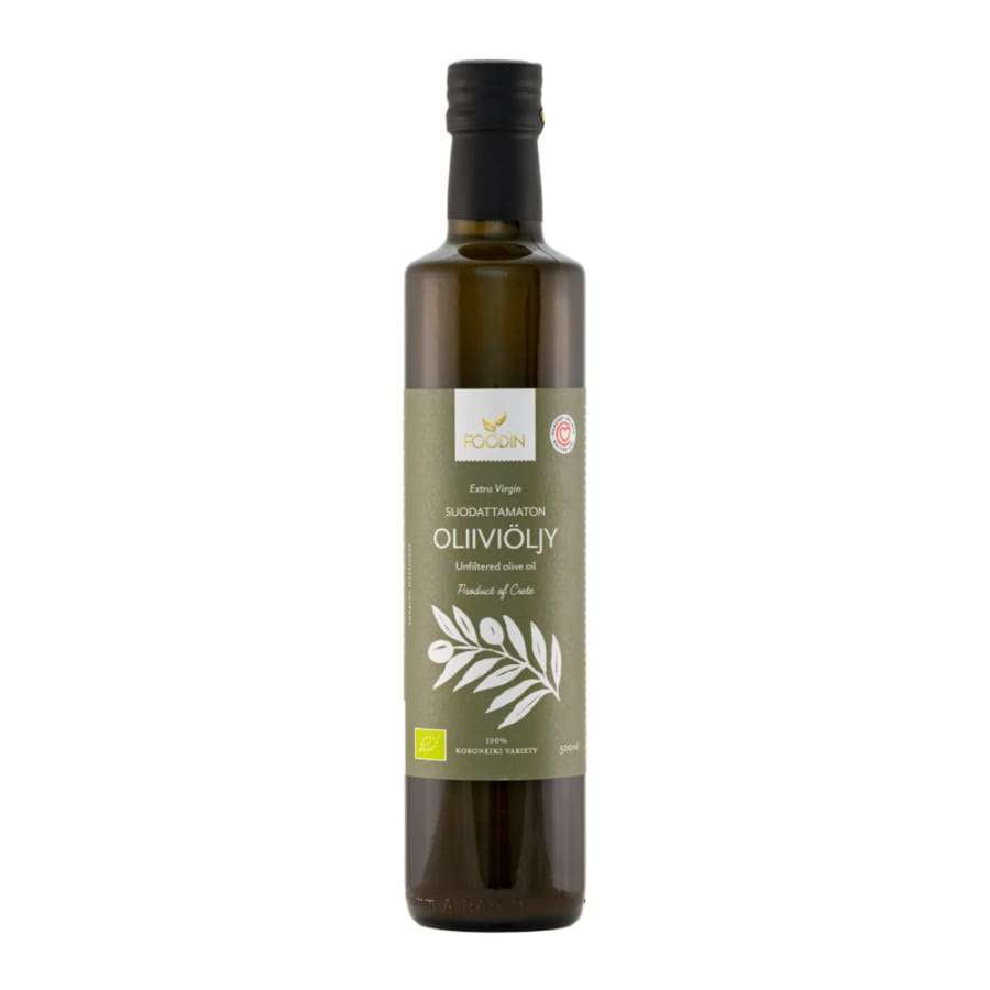 Foodin Extra Virgin Suodattamaton Oliiviöljy-Foodin-Hyvinvoinnin Tavaratalo