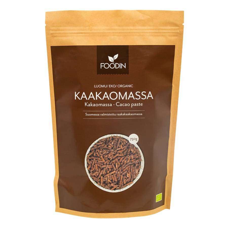 Foodin Luomu Kaakaomassa-Foodin-Hyvinvoinnin Tavaratalo