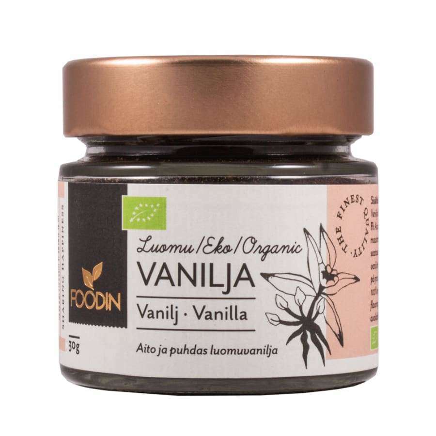 Foodin Luomu Vaniljajauhe-Foodin-Hyvinvoinnin Tavaratalo