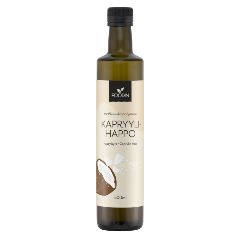 Foodin Kapryylihappo-Foodin-Hyvinvoinnin Tavaratalo