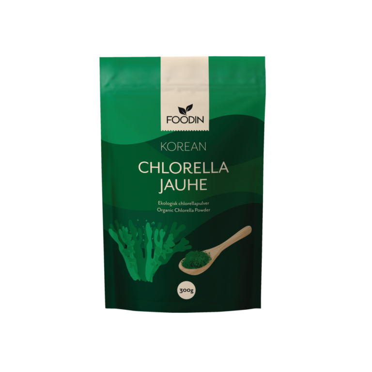 Foodin Korean Chlorella-jauhe-Foodin-Hyvinvoinnin Tavaratalo