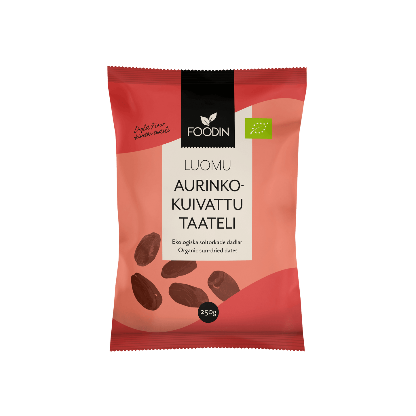 Foodin Luomu Aurinkokuivattu Taateli-Foodin-Hyvinvoinnin Tavaratalo
