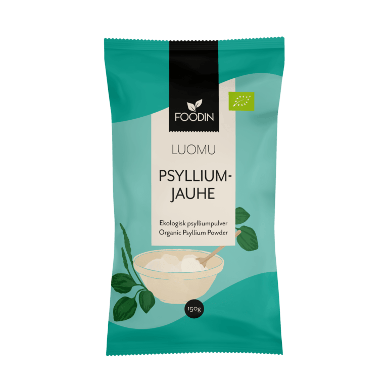 Foodin Luomu Psylliumjauhe-Foodin-Hyvinvoinnin Tavaratalo