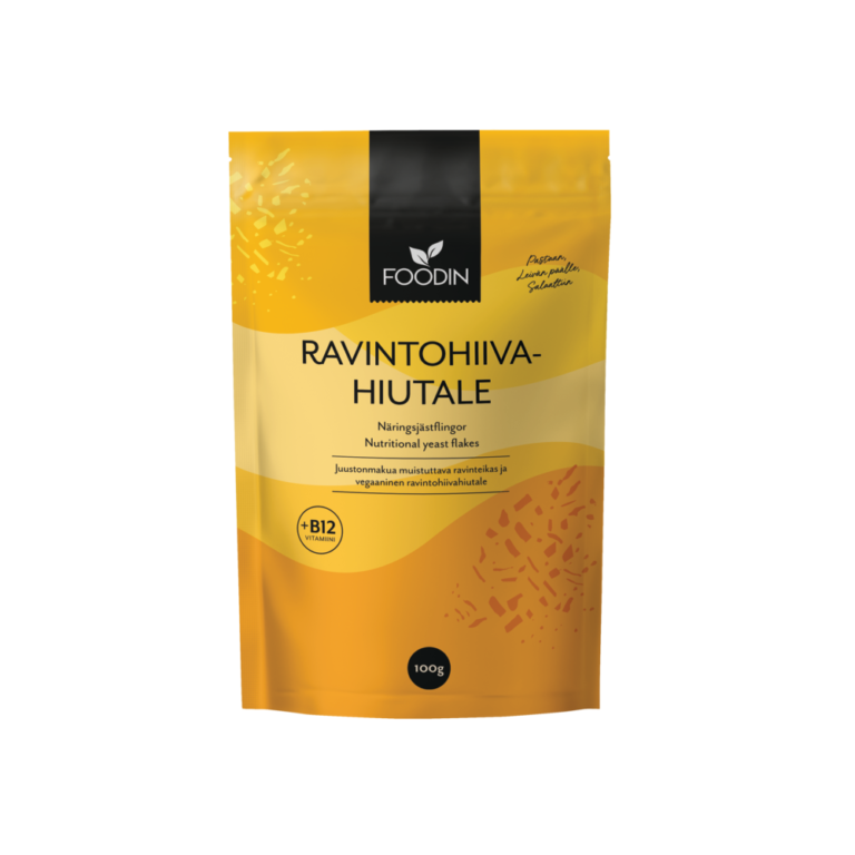 Foodin Ravintohiivahiutale +B12-Foodin-Hyvinvoinnin Tavaratalo