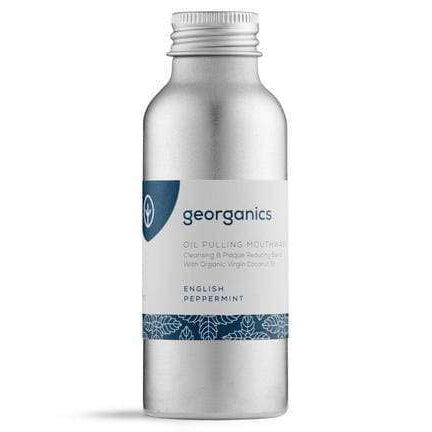 Georganics Piparminttu Oil Pulling Purskutteluöljy-Georganics-Hyvinvoinnin Tavaratalo