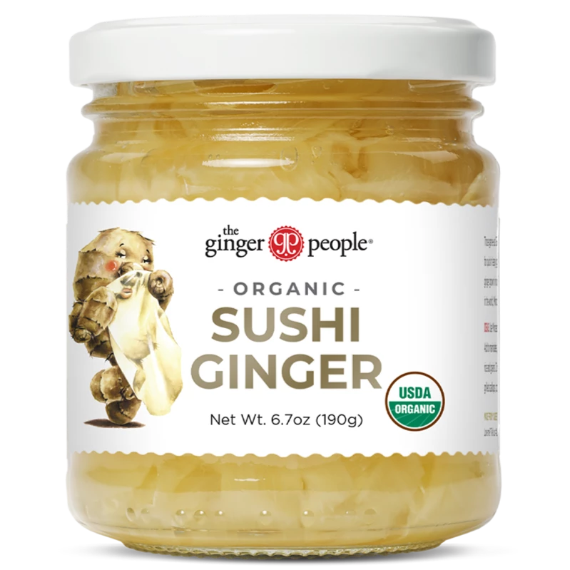The Ginger People Luomu Sushi-inkivääri-The Ginger People-Hyvinvoinnin Tavaratalo