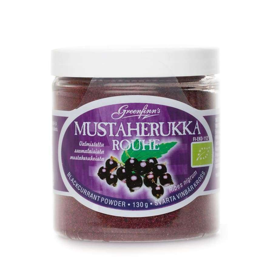 Greenfinn's Luomu Mustaherukkarouhe-Greenfinns-Hyvinvoinnin Tavaratalo