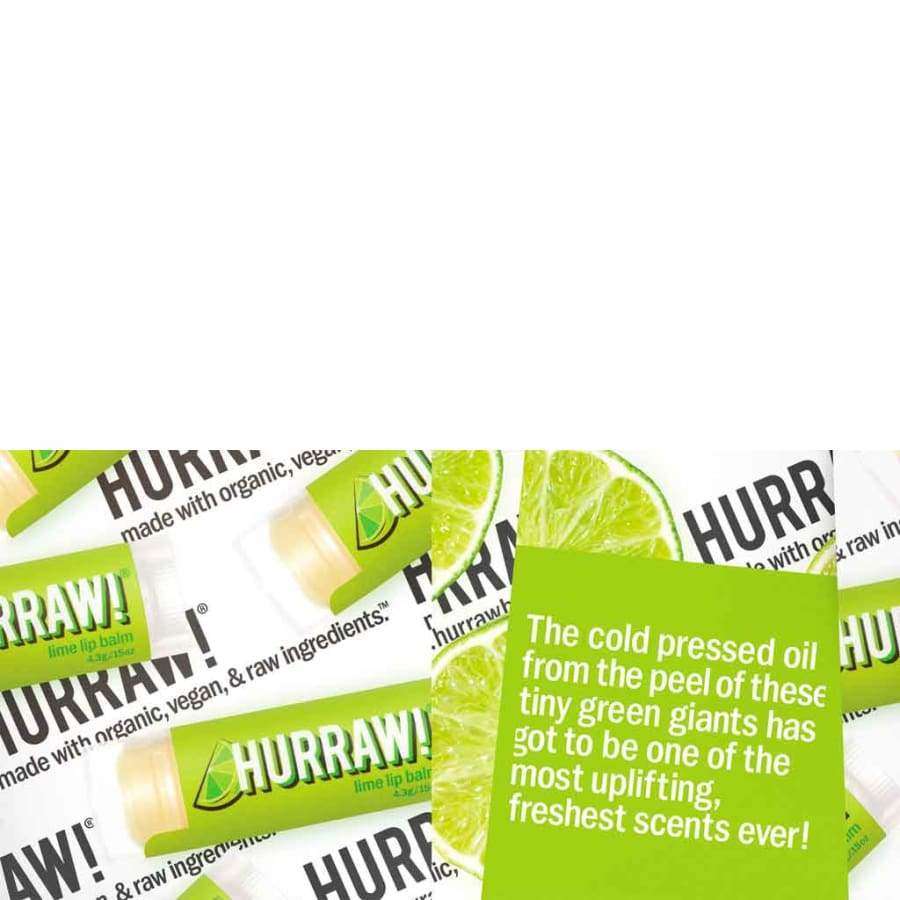 Hurraw! Huulivoide Lime-Hurraw!-Hyvinvoinnin Tavaratalo
