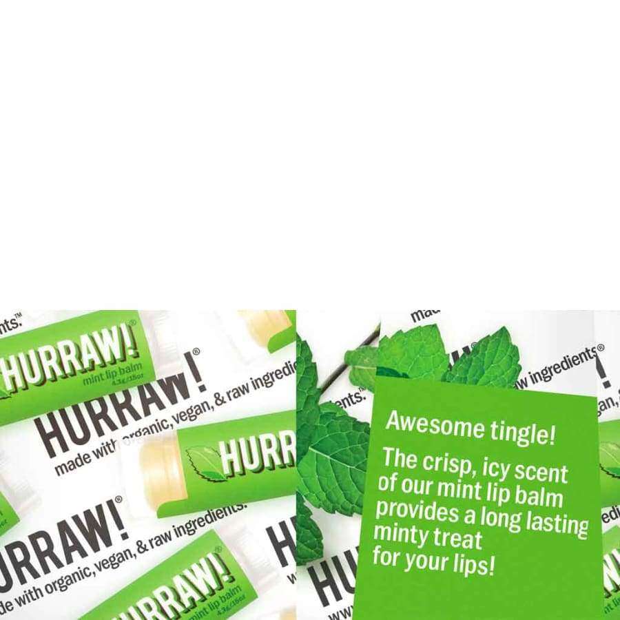 Hurraw! Huulivoide Minttu-Hurraw!-Hyvinvoinnin Tavaratalo