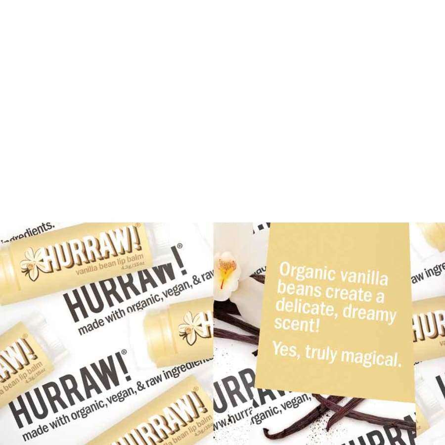 Hurraw! Huulivoide Vanilja-Hurraw!-Hyvinvoinnin Tavaratalo