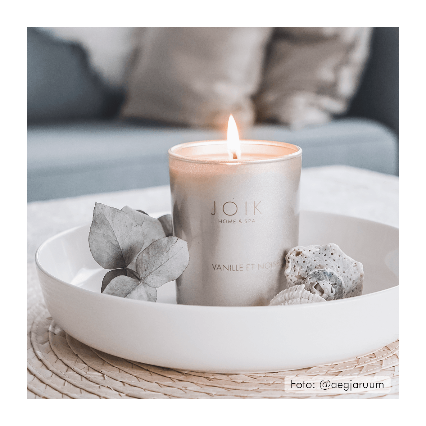 JOIK Home & Spa Tuoksukynttilä Vanille et Noisette-JOIK Home & Spa-Hyvinvoinnin Tavaratalo
