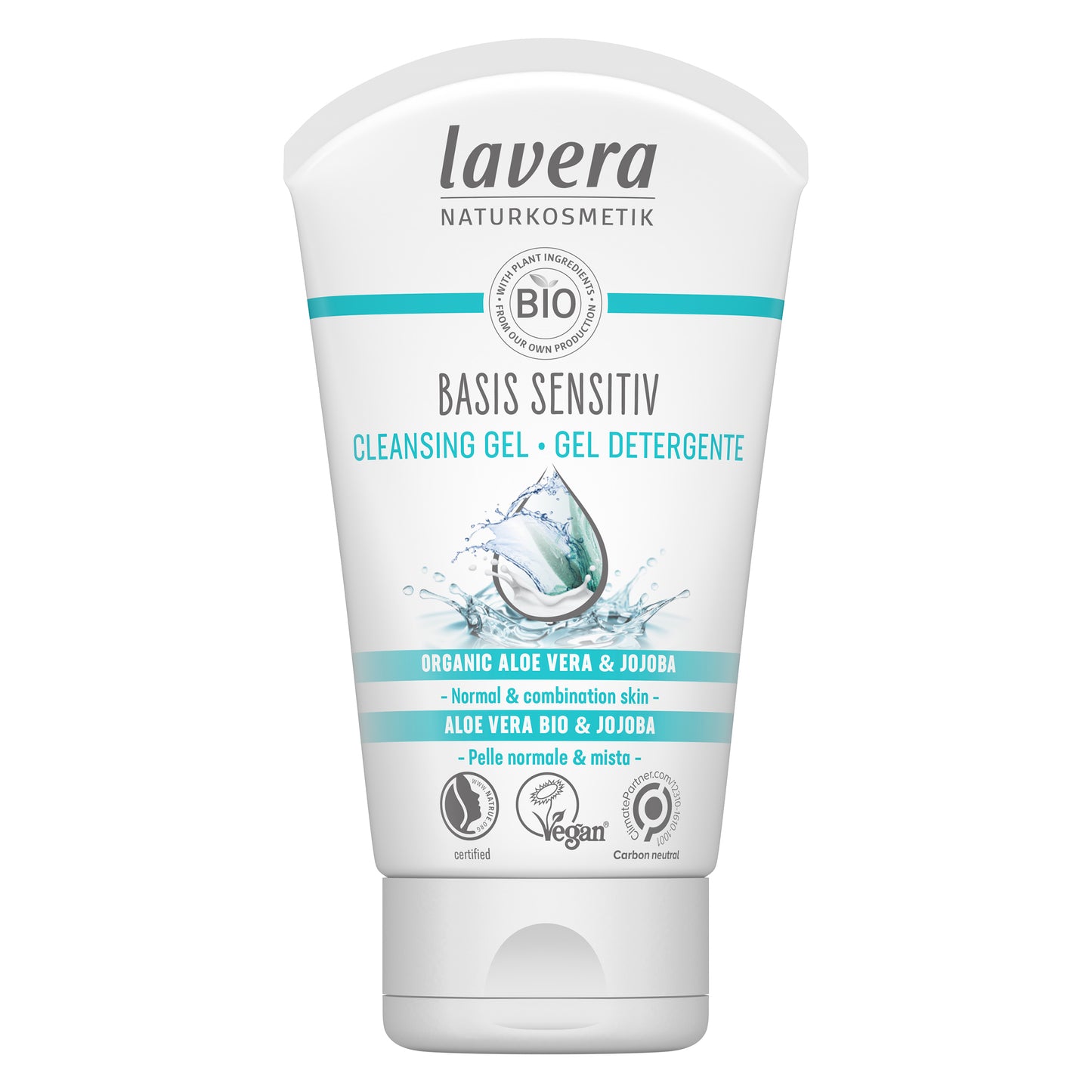 Lavera Basis Sensitiv Puhdistusgeeli-Lavera-Hyvinvoinnin Tavaratalo